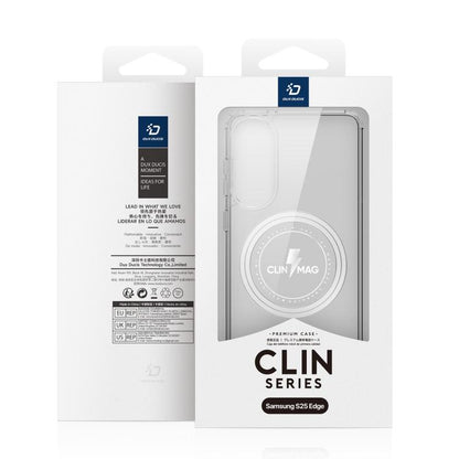DUX DUCIS Clin Mag Series Magsafe TPU Phone Case, For Samsung Galaxy S25 Edge 5G, For Samsung Galaxy S25 5G, For Samsung Galaxy S25+ 5G, For Samsung Galaxy S25 Ultra 5G