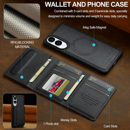 LC.IMEEKE L5 Series Detachable RFID Card Bag Magsafe Phone Case, For Samsung Galaxy S25 Edge 5G, For Samsung Galaxy S25 5G, For Samsung Galaxy S25+ 5G, For Samsung Galaxy S25 Ultra 5G