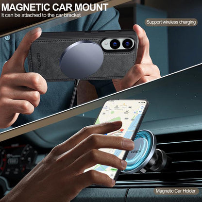 LC.IMEEKE L5 Series Detachable RFID Card Bag Magsafe Phone Case, For Samsung Galaxy S25 Edge 5G, For Samsung Galaxy S25 5G, For Samsung Galaxy S25+ 5G, For Samsung Galaxy S25 Ultra 5G