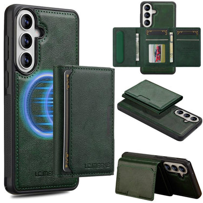 LC.IMEEKE L5 Series Detachable RFID Card Bag Magsafe Phone Case, For Samsung Galaxy S26+ 5G, For Samsung Galaxy S26 Ultra 5G, For Samsung Galaxy S26 5G, For Samsung Galaxy S25 Edge 5G