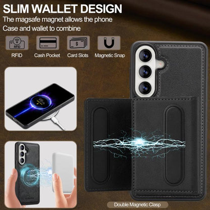 LC.IMEEKE L5 Series Detachable RFID Card Bag Magsafe Phone Case, For Samsung Galaxy S26+ 5G, For Samsung Galaxy S26 Ultra 5G, For Samsung Galaxy S26 5G, For Samsung Galaxy S25 Edge 5G