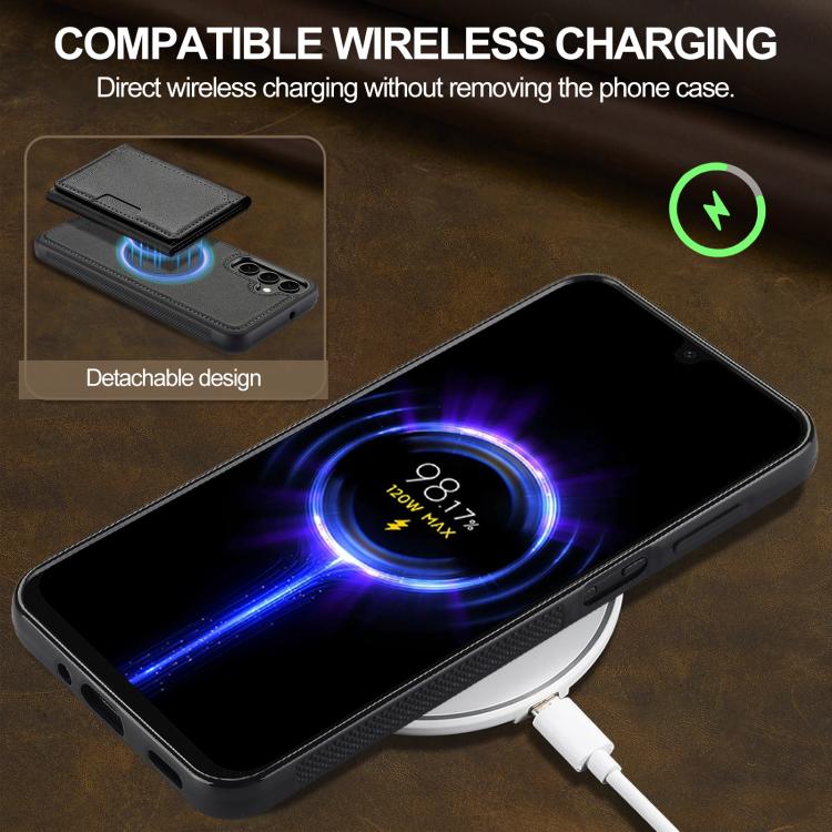 LC.IMEEKE L5 Series Detachable RFID Card Bag Magsafe Phone Case, For Galaxy S26 FE 5G, For Samsung Galaxy S26+ 5G, For Samsung Galaxy S26 Ultra 5G, For Samsung Galaxy S26 5G