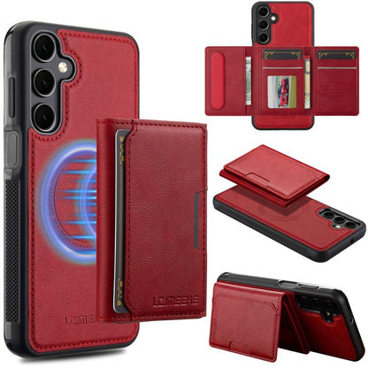 LC.IMEEKE L5 Series Detachable RFID Card Bag Magsafe Phone Case, For Galaxy S26 FE 5G, For Samsung Galaxy S26+ 5G, For Samsung Galaxy S26 Ultra 5G, For Samsung Galaxy S26 5G