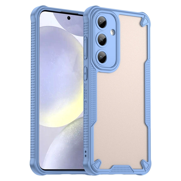 Armor Glaze PC Hybrid TPU Phone Case, For Samsung Galaxy S24 Ultra 5G, For Samsung Galaxy S24+ 5G, For Samsung Galaxy S24 5G, For Samsung Galaxy S23 Ultra 5G