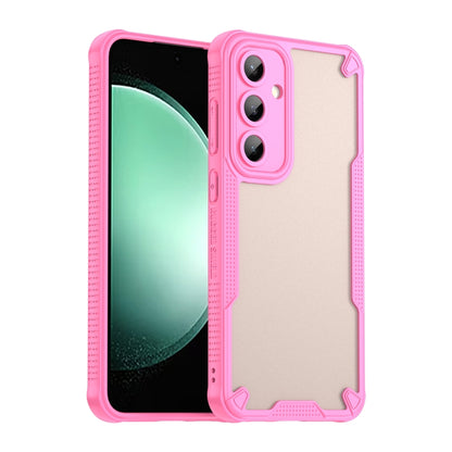 Armor Glaze PC Hybrid TPU Phone Case, For Samsung Galaxy S24 FE 5G, For Samsung Galaxy S24 Ultra 5G, For Samsung Galaxy S24+ 5G, For Samsung Galaxy S24 5G