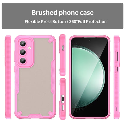 Armor Glaze PC Hybrid TPU Phone Case, For Samsung Galaxy S24 FE 5G, For Samsung Galaxy S24 Ultra 5G, For Samsung Galaxy S24+ 5G, For Samsung Galaxy S24 5G