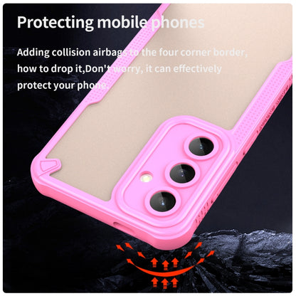 Armor Glaze PC Hybrid TPU Phone Case, For Samsung Galaxy S24 FE 5G, For Samsung Galaxy S24 Ultra 5G, For Samsung Galaxy S24+ 5G, For Samsung Galaxy S24 5G