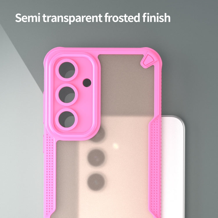 Armor Glaze PC Hybrid TPU Phone Case, For Samsung Galaxy S24 FE 5G, For Samsung Galaxy S24 Ultra 5G, For Samsung Galaxy S24+ 5G, For Samsung Galaxy S24 5G