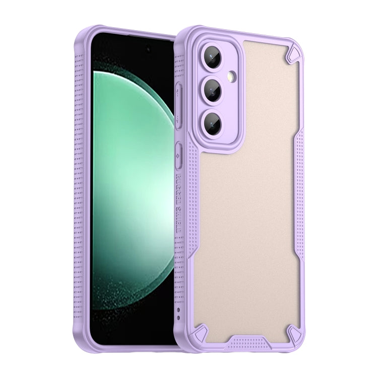 Armor Glaze PC Hybrid TPU Phone Case, For Samsung Galaxy S24 FE 5G, For Samsung Galaxy S24 Ultra 5G, For Samsung Galaxy S24+ 5G, For Samsung Galaxy S24 5G