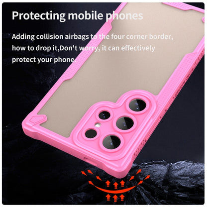 Armor Glaze PC Hybrid TPU Phone Case, For Samsung Galaxy S24 Ultra 5G, For Samsung Galaxy S24+ 5G, For Samsung Galaxy S24 5G, For Samsung Galaxy S23 Ultra 5G