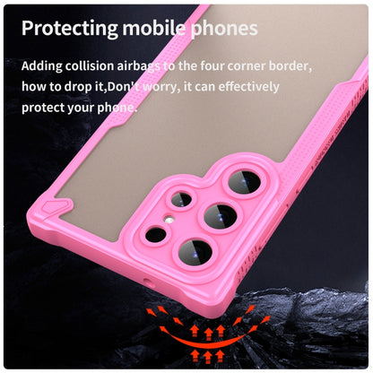 Armor Glaze PC Hybrid TPU Phone Case, For Samsung Galaxy S23 Ultra 5G, For Samsung Galaxy S23+ 5G, For Samsung Galaxy S23 5G, For Samsung Galaxy S22 Ultra 5G