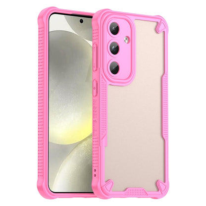 Armor Glaze PC Hybrid TPU Phone Case, For Samsung Galaxy S24 Ultra 5G, For Samsung Galaxy S24+ 5G, For Samsung Galaxy S24 5G, For Samsung Galaxy S23 Ultra 5G