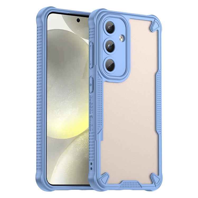 Armor Glaze PC Hybrid TPU Phone Case, For Samsung Galaxy S24 Ultra 5G, For Samsung Galaxy S24+ 5G, For Samsung Galaxy S24 5G, For Samsung Galaxy S23 Ultra 5G