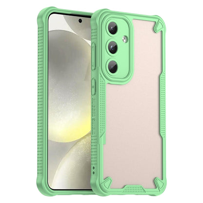 Armor Glaze PC Hybrid TPU Phone Case, For Samsung Galaxy S24 Ultra 5G, For Samsung Galaxy S24+ 5G, For Samsung Galaxy S24 5G, For Samsung Galaxy S23 Ultra 5G