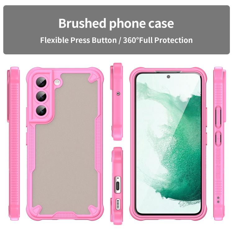 Armor Glaze PC Hybrid TPU Phone Case, For Samsung Galaxy S22 5G