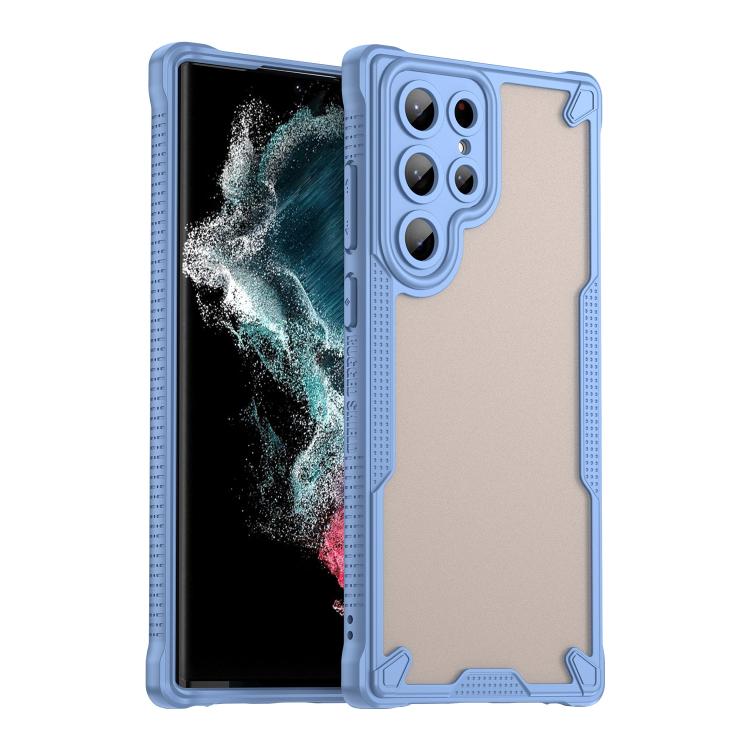 Armor Glaze PC Hybrid TPU Phone Case, For Samsung Galaxy S23+ 5G, For Samsung Galaxy S23 5G, For Samsung Galaxy S22 Ultra 5G, For Samsung Galaxy S22+ 5G