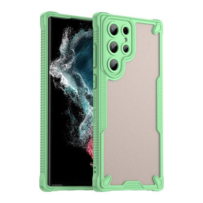 Armor Glaze PC Hybrid TPU Phone Case, For Samsung Galaxy S23+ 5G, For Samsung Galaxy S23 5G, For Samsung Galaxy S22 Ultra 5G, For Samsung Galaxy S22+ 5G