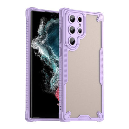 Armor Glaze PC Hybrid TPU Phone Case, For Samsung Galaxy S23+ 5G, For Samsung Galaxy S23 5G, For Samsung Galaxy S22 Ultra 5G, For Samsung Galaxy S22+ 5G