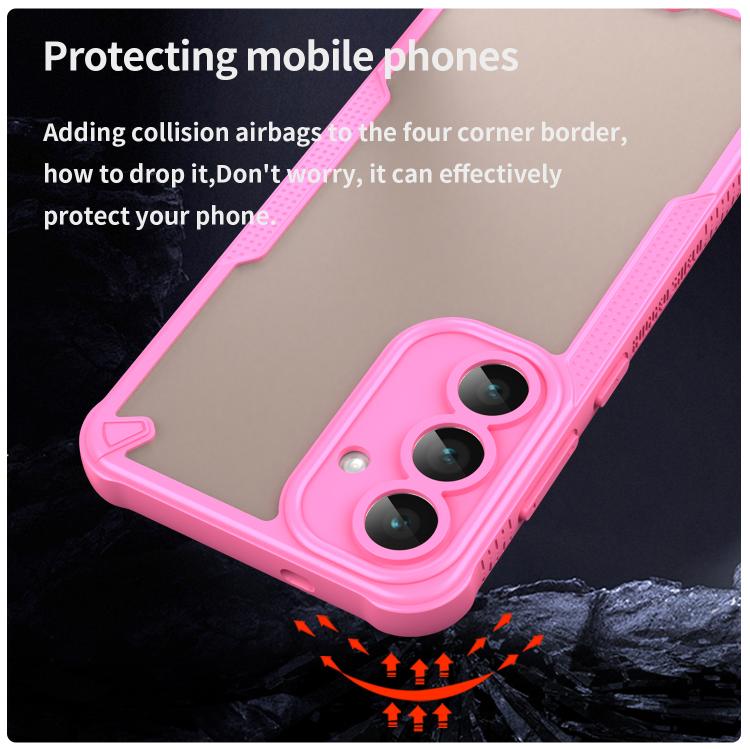 Armor Glaze PC Hybrid TPU Phone Case, For Samsung Galaxy S25 FE 5G, For Samsung Galaxy S25 5G, For Samsung Galaxy S25+ 5G, For Samsung Galaxy S25 Ultra 5G