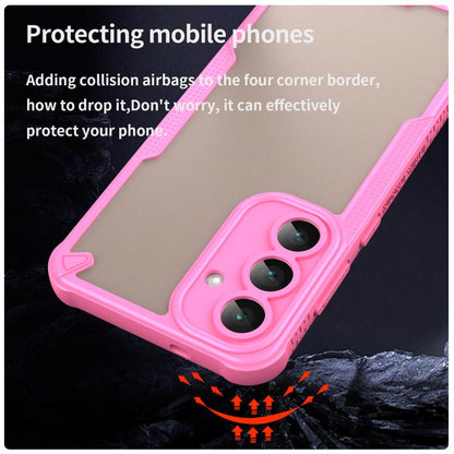 Armor Glaze PC Hybrid TPU Phone Case, For Samsung Galaxy S25 FE 5G, For Samsung Galaxy S25 5G, For Samsung Galaxy S25+ 5G, For Samsung Galaxy S25 Ultra 5G