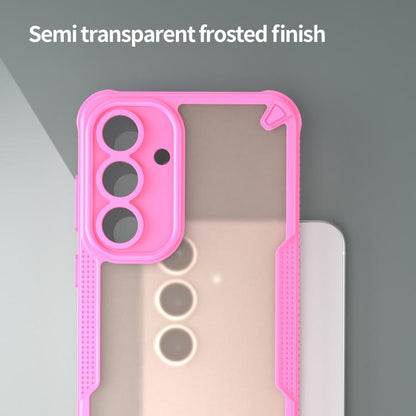 Armor Glaze PC Hybrid TPU Phone Case, For Samsung Galaxy S25 FE 5G, For Samsung Galaxy S25 5G, For Samsung Galaxy S25+ 5G, For Samsung Galaxy S25 Ultra 5G