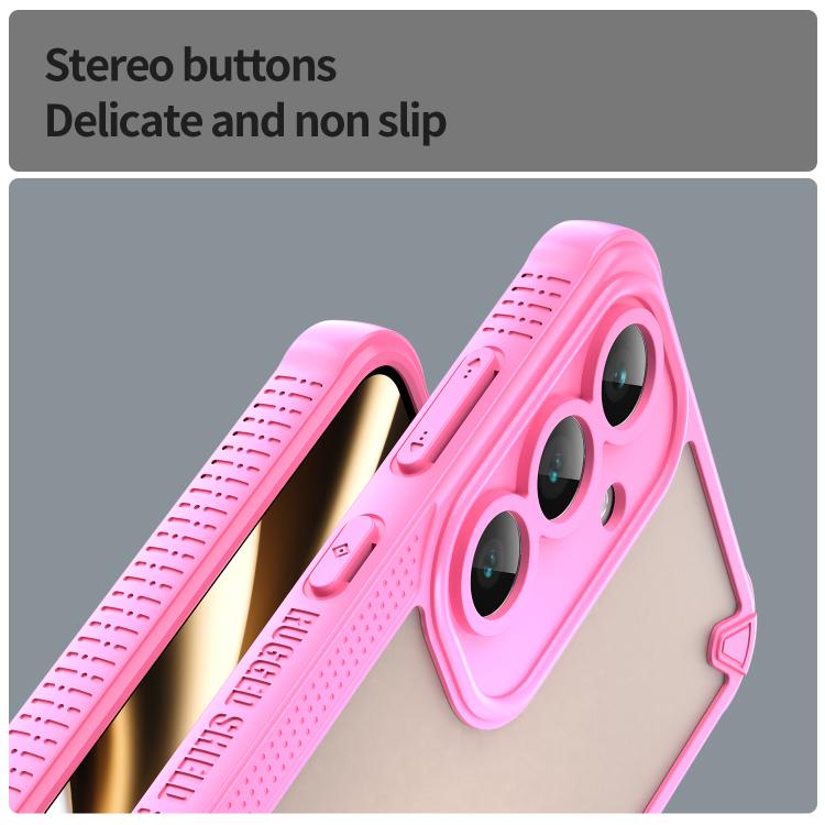 Armor Glaze PC Hybrid TPU Phone Case, For Samsung Galaxy S25 FE 5G, For Samsung Galaxy S25 5G, For Samsung Galaxy S25+ 5G, For Samsung Galaxy S25 Ultra 5G