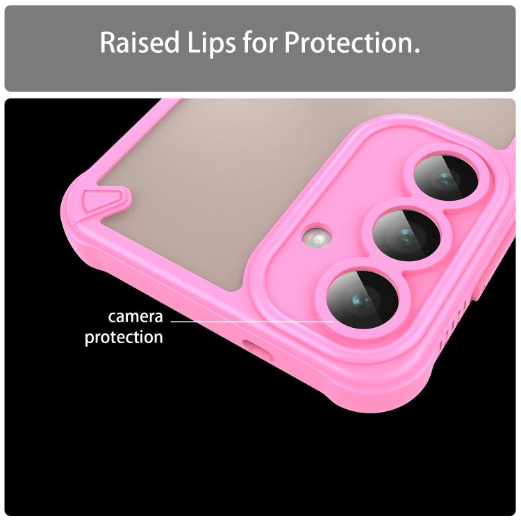 Armor Glaze PC Hybrid TPU Phone Case, For Samsung Galaxy S25 FE 5G, For Samsung Galaxy S25 5G, For Samsung Galaxy S25+ 5G, For Samsung Galaxy S25 Ultra 5G