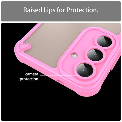Armor Glaze PC Hybrid TPU Phone Case, For Samsung Galaxy S25 FE 5G, For Samsung Galaxy S25 5G, For Samsung Galaxy S25+ 5G, For Samsung Galaxy S25 Ultra 5G