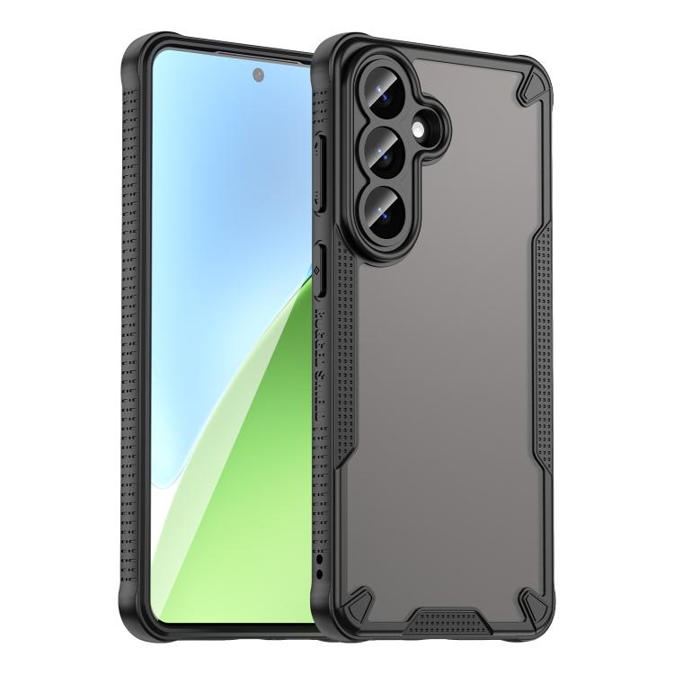 Armor Glaze PC Hybrid TPU Phone Case, For Galaxy S26 FE 5G, For Samsung Galaxy S26+ 5G, For Samsung Galaxy S26 Ultra 5G, For Samsung Galaxy S26 5G