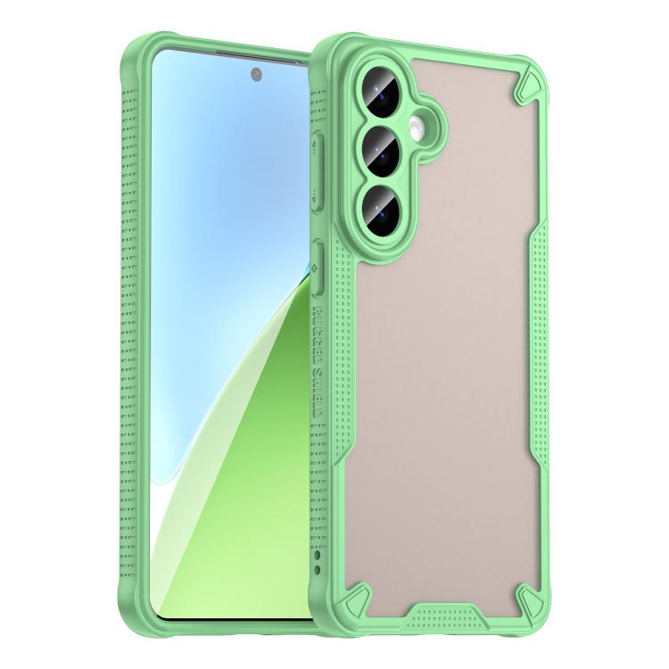 Armor Glaze PC Hybrid TPU Phone Case, For Galaxy S26 FE 5G, For Samsung Galaxy S26+ 5G, For Samsung Galaxy S26 Ultra 5G, For Samsung Galaxy S26 5G