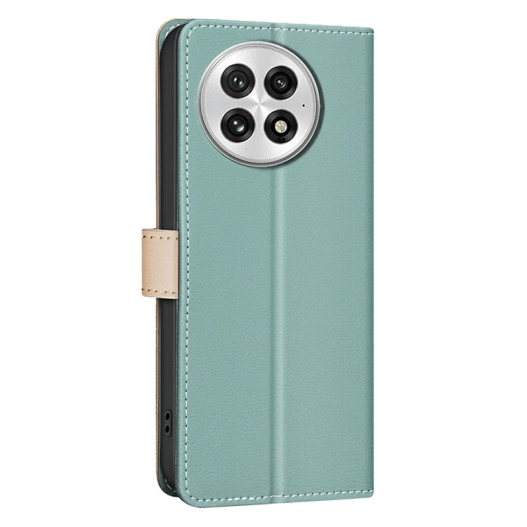 Color Matching RFID Anti-theft Leather Phone Case, For OnePlus 13