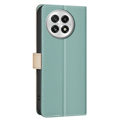 Color Matching RFID Anti-theft Leather Phone Case, For OnePlus 13
