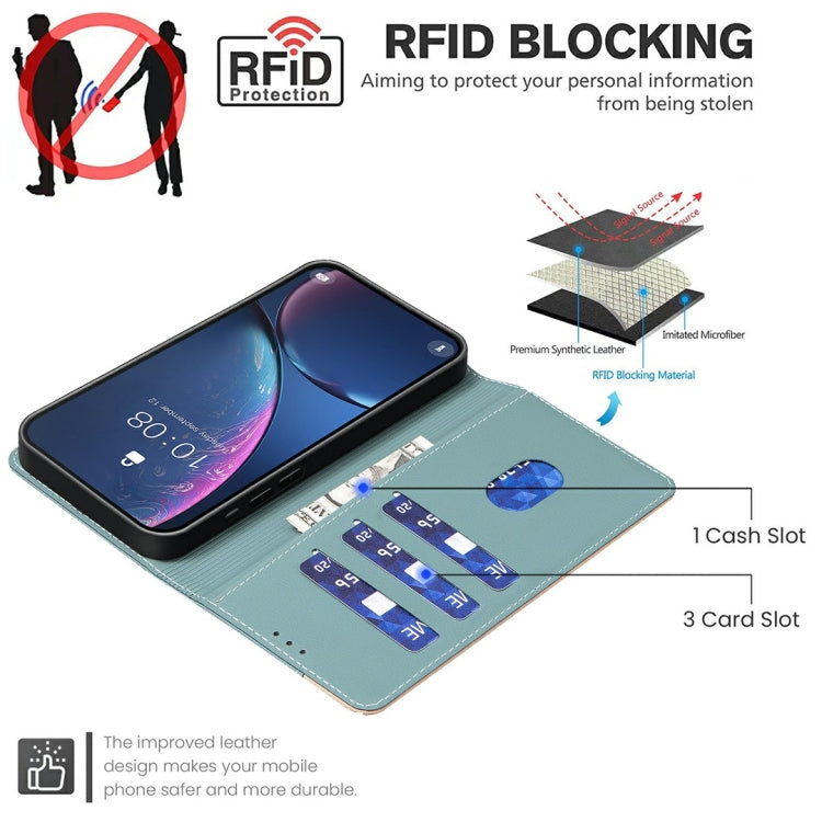 Color Matching RFID Anti-theft Leather Phone Case, For OnePlus 13