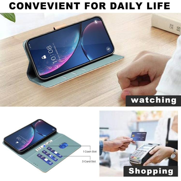 Color Matching RFID Anti-theft Leather Phone Case, For OnePlus 13