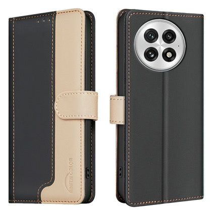 Color Matching RFID Anti-theft Leather Phone Case, For OnePlus 13