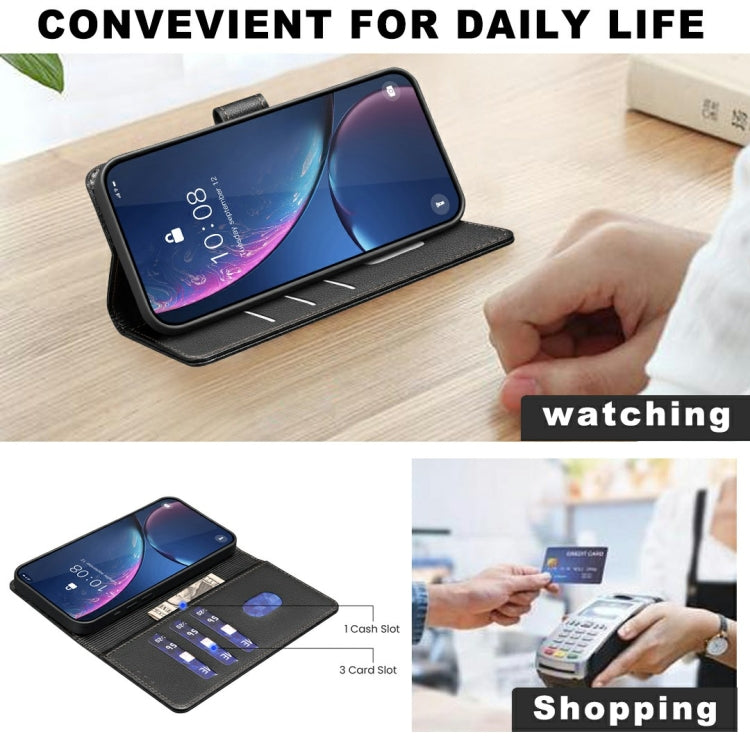 Litchi Texture RFID Anti-theft Leather Phone Case, For OnePlus 13