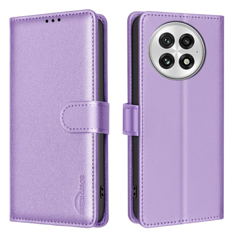 Litchi Texture RFID Anti-theft Leather Phone Case, For OnePlus 13
