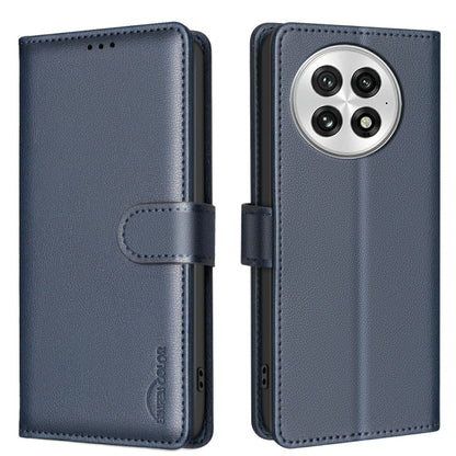 Litchi Texture RFID Anti-theft Leather Phone Case, For OnePlus 13