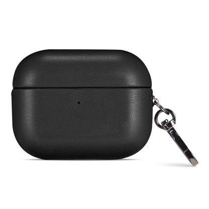 Gloss Oil PU Leather Wireless Bluetooth Earphone Protective Case, For AirPods 4