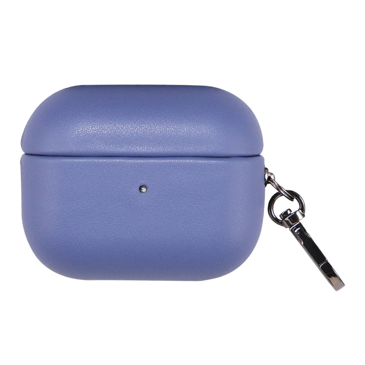 Gloss Oil PU Leather Wireless Bluetooth Earphone Protective Case, For AirPods 4