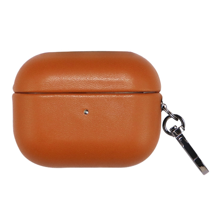 Gloss Oil PU Leather Wireless Bluetooth Earphone Protective Case, For AirPods 4