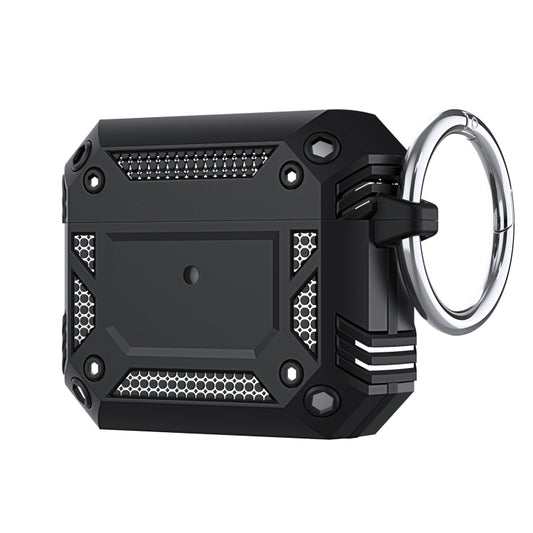 TPU Hybrid PC Shockproof Earphones Case with Hook, For AirPods 4