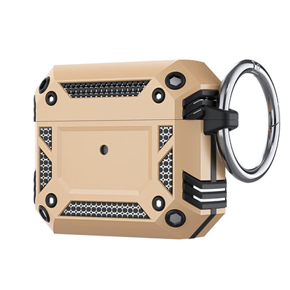 TPU Hybrid PC Shockproof Earphones Case with Hook, For AirPods 4