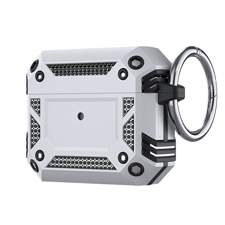 TPU Hybrid PC Shockproof Earphones Case with Hook, For AirPods 4