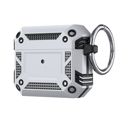 TPU Hybrid PC Shockproof Earphones Case with Hook, For AirPods 4