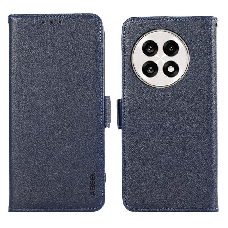 ABEEL Side-Magnetic Litchi Pattern Leather RFID Phone Case, For OnePlus Nord 5 / Ace 5 Ultra, For OnePlus Nord CE5 / Ace 5 Racing, For OnePlus Ace 5 Pro / Ace 5, For OnePlus 13