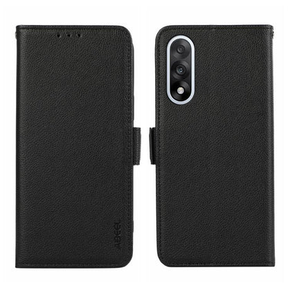 ABEEL Side-Magnetic Litchi Pattern Leather RFID Phone Case, For OnePlus Nord 5 / Ace 5 Ultra, For OnePlus Nord CE5 / Ace 5 Racing, For OnePlus Ace 5 Pro / Ace 5, For OnePlus 13