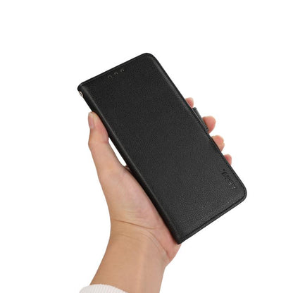 ABEEL Side-Magnetic Litchi Pattern Leather RFID Phone Case, For OnePlus Nord 5 / Ace 5 Ultra, For OnePlus Nord CE5 / Ace 5 Racing, For OnePlus Ace 5 Pro / Ace 5, For OnePlus 13