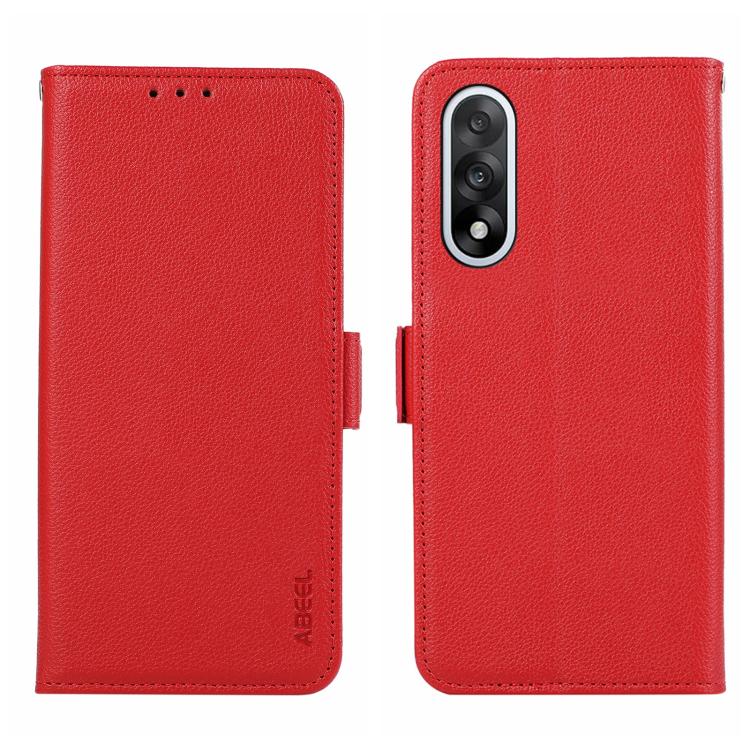 ABEEL Side-Magnetic Litchi Pattern Leather RFID Phone Case, For OnePlus Nord 5 / Ace 5 Ultra, For OnePlus Nord CE5 / Ace 5 Racing, For OnePlus Ace 5 Pro / Ace 5, For OnePlus 13