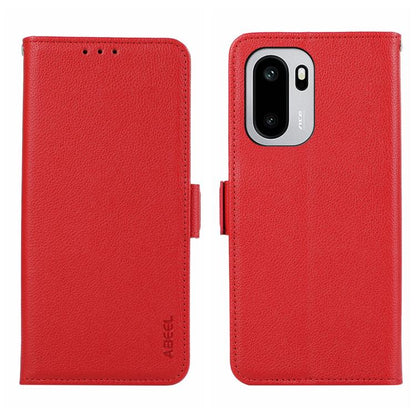 ABEEL Side-Magnetic Litchi Pattern Leather RFID Phone Case, For OnePlus Nord CE6 Lite 5G Global, For OnePlus Ace 6 Ultra, For OnePlus 15T, For OnePlus Turbo 6 / 6V, For OnePlus 15R / Ace 6 / Ace 6T, For OnePlus 15